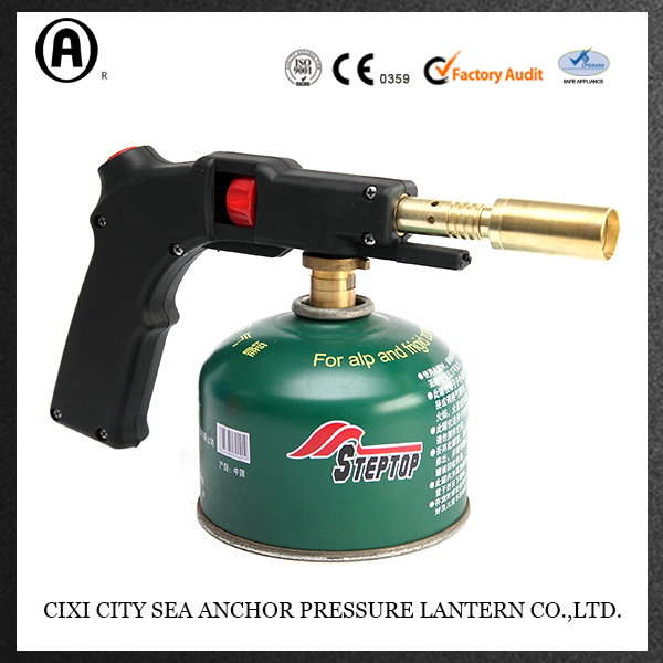 Factory For R6 Aa Battery 1.5v -
 Gas blow torch for 230g gas cartridge threaded type self-seal – Pressure Lantern